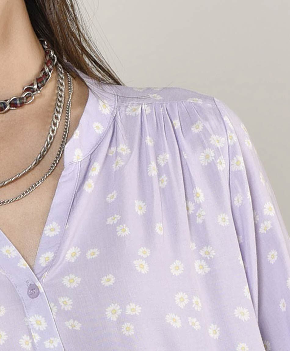 Blusa mujer florcitas