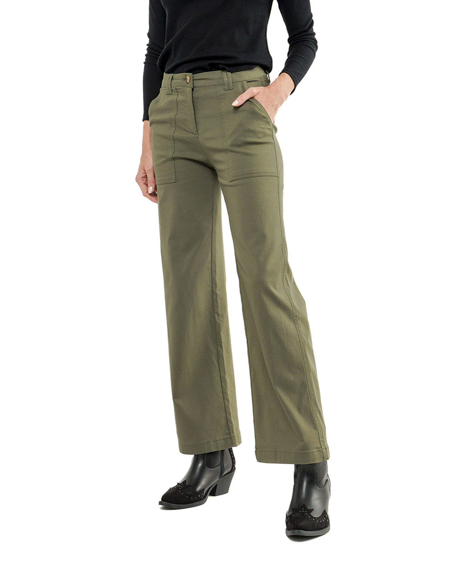 Pantalón mujer bolsillo grande Pantalón mujer bolsillo grande