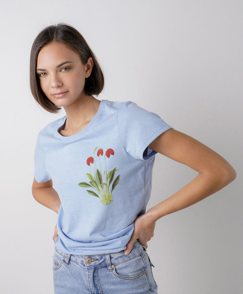 Polera mujer tulipan
