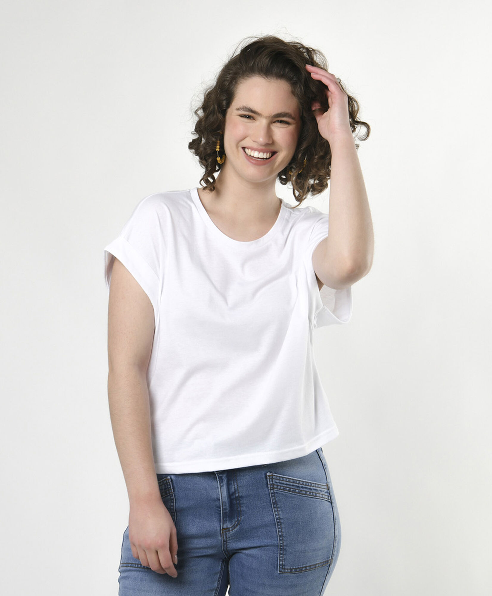Polera mujer cuadrada Polera mujer cuadrada