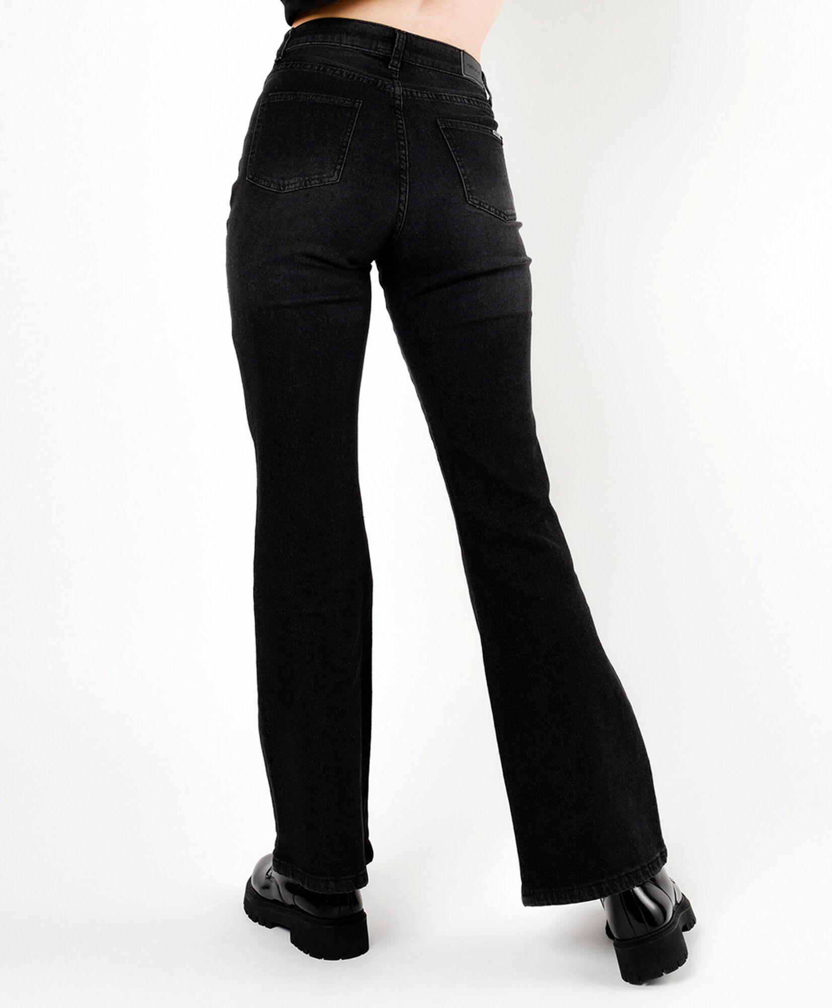 Jeans mujer brillos flare Jeans mujer brillos flare