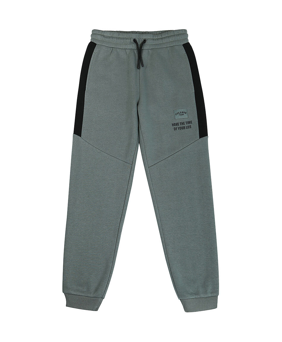 Pantal&oacute;n buzo ni&ntilde;o grey