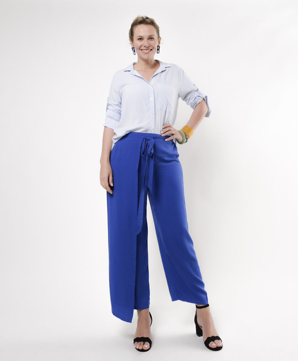 Pantal&oacute;n mujer tela