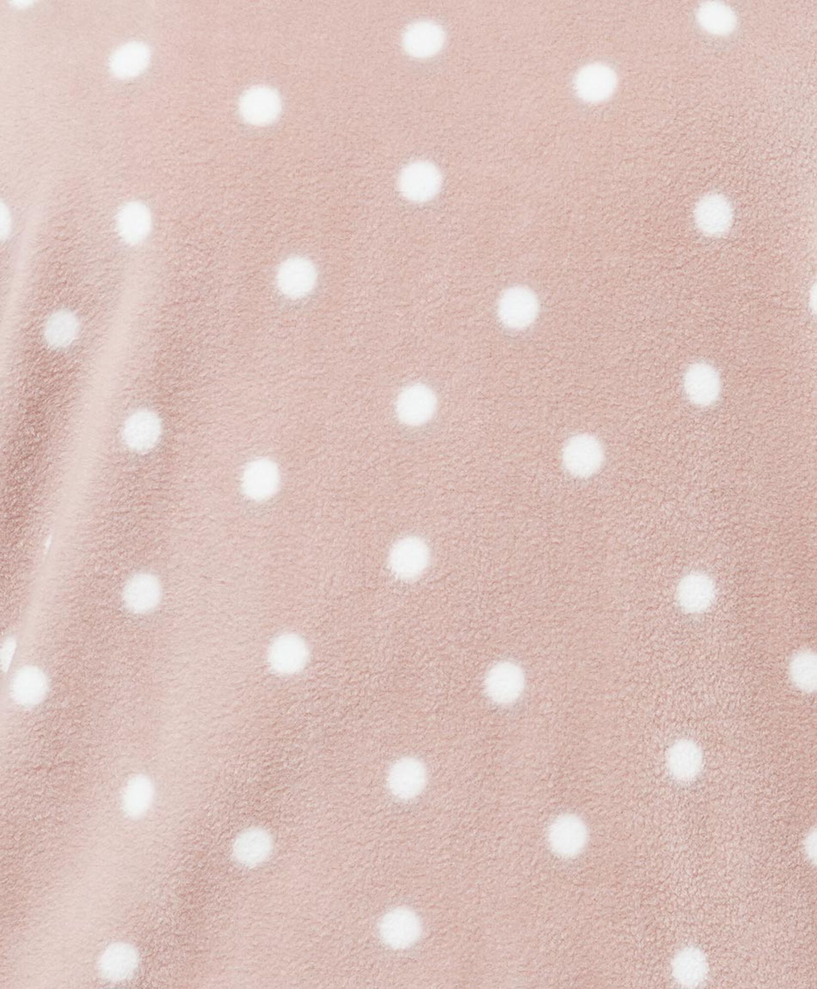 Pijama mujer micropolar puntos rosado Pijama mujer micropolar puntos rosado