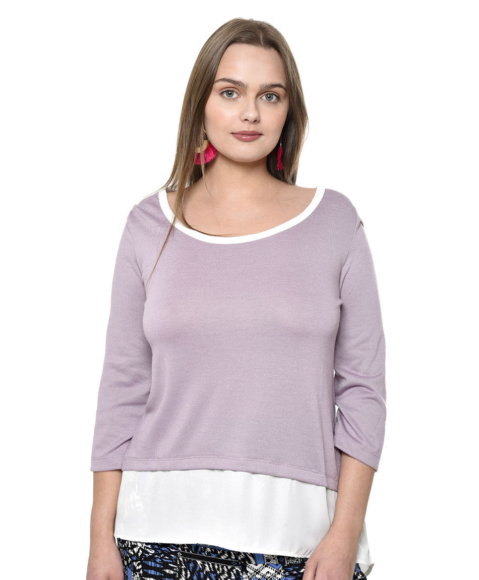 Polera mixta detalle