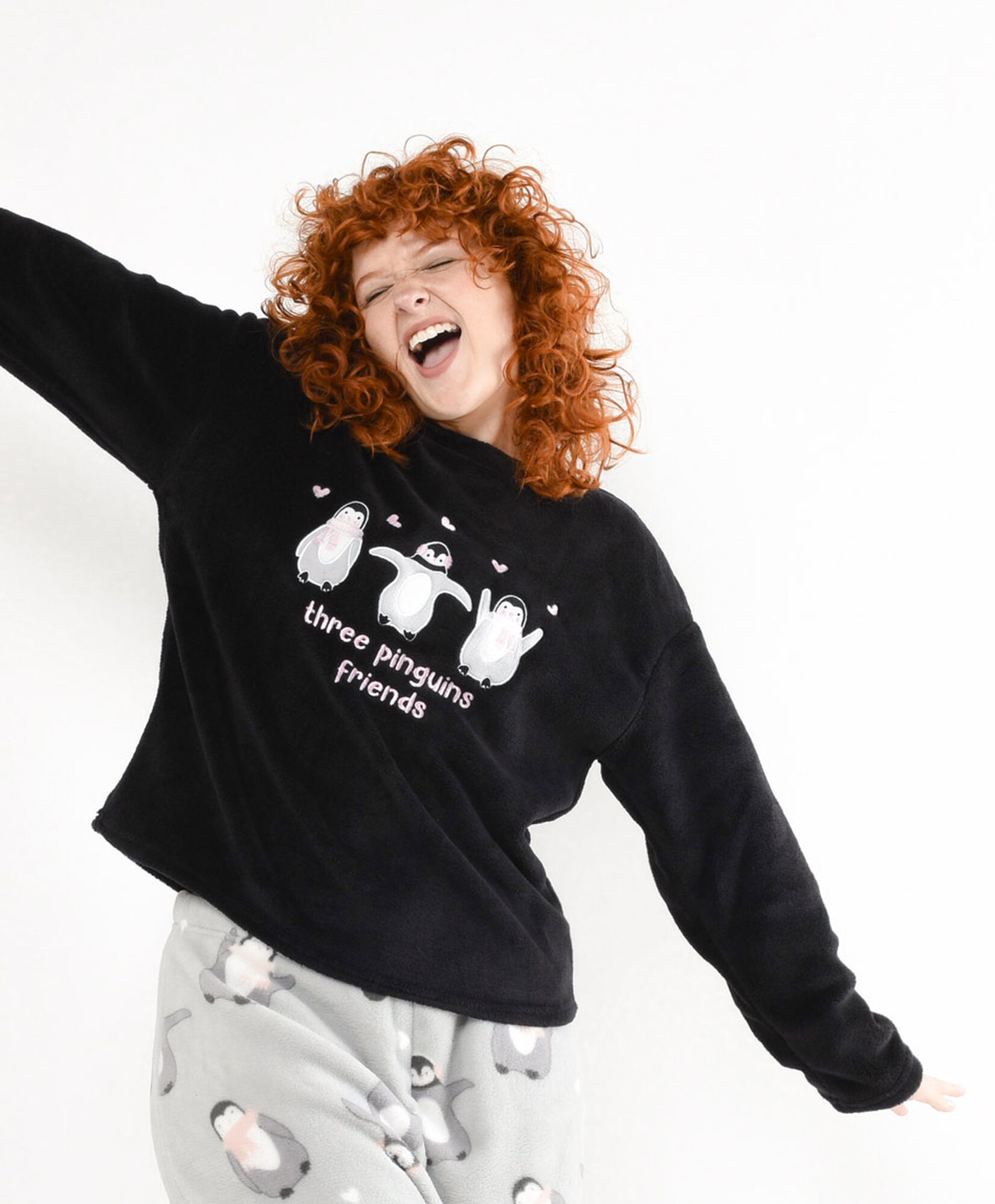 Pijama mujer pingüinos polar Pijama mujer pingüinos polar