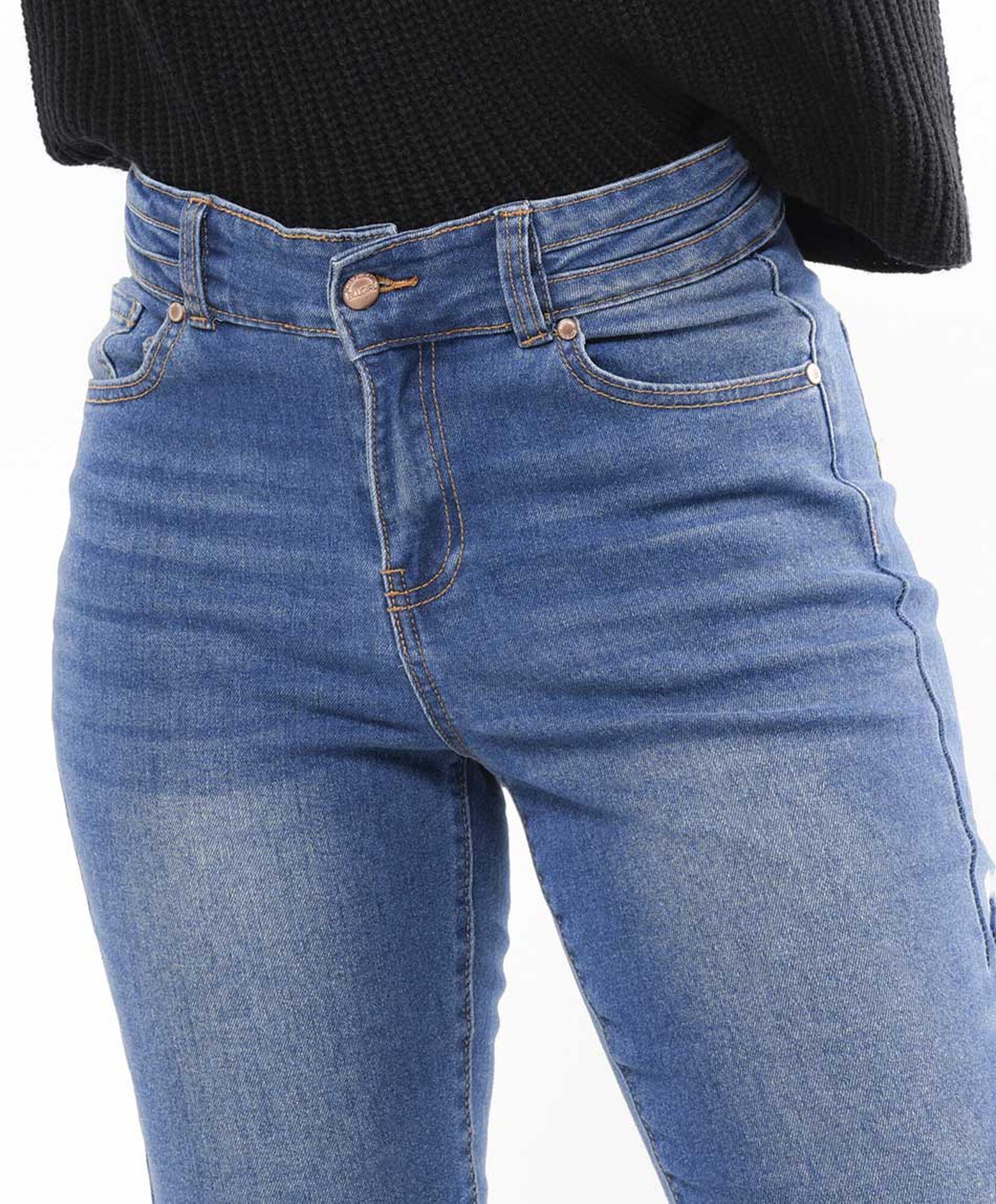 Jeans mujer desgaste mom Jeans mujer desgaste mom