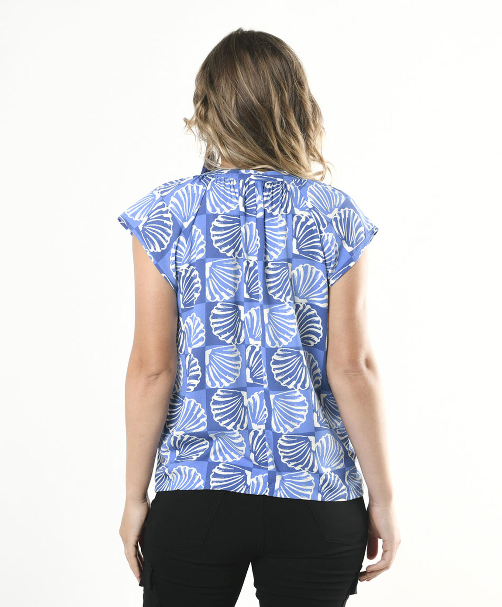 Blusa mujer estampado marino Blusa mujer estampado marino