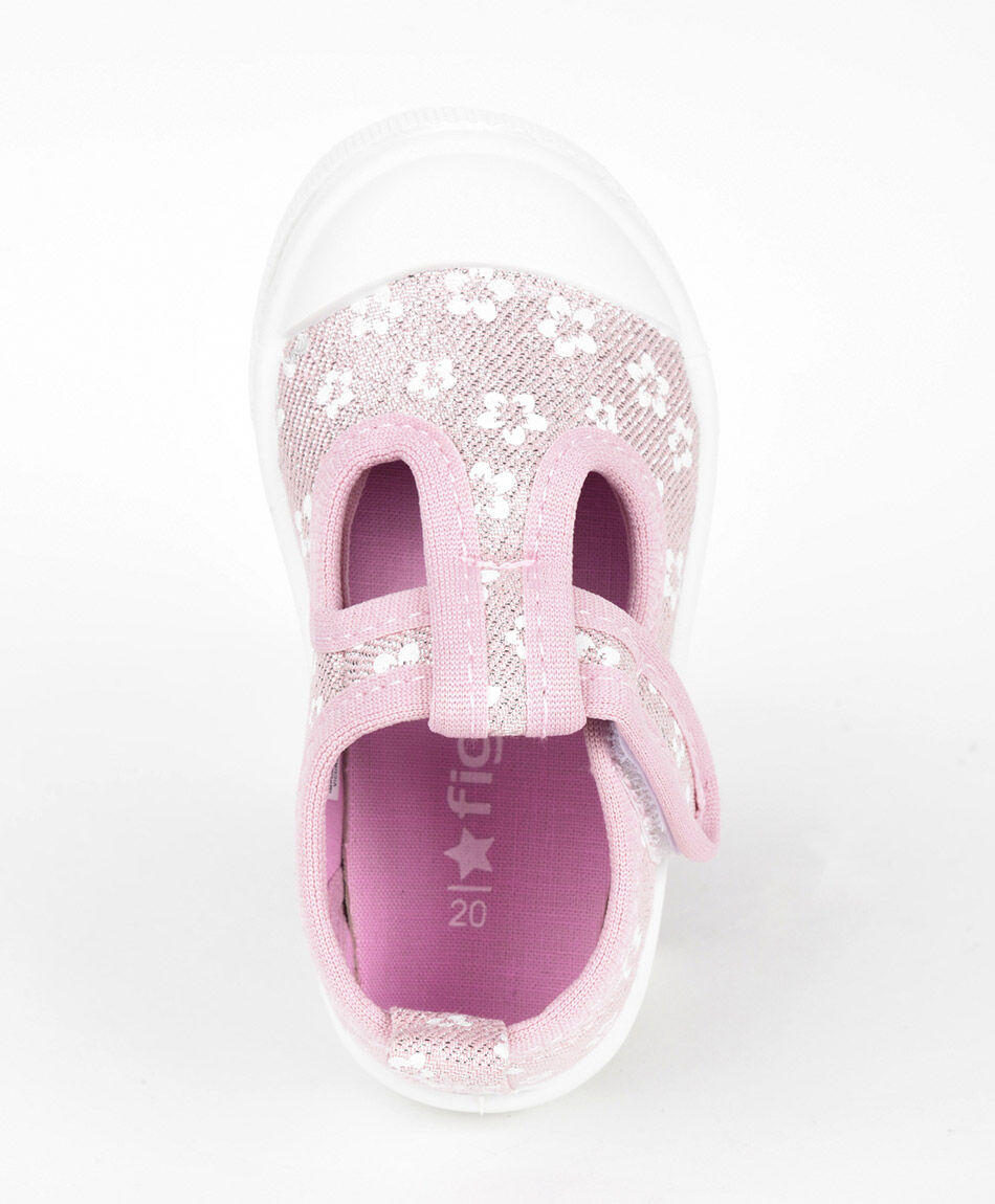 Zapato infantil (20 a 25) florcitas mafalda