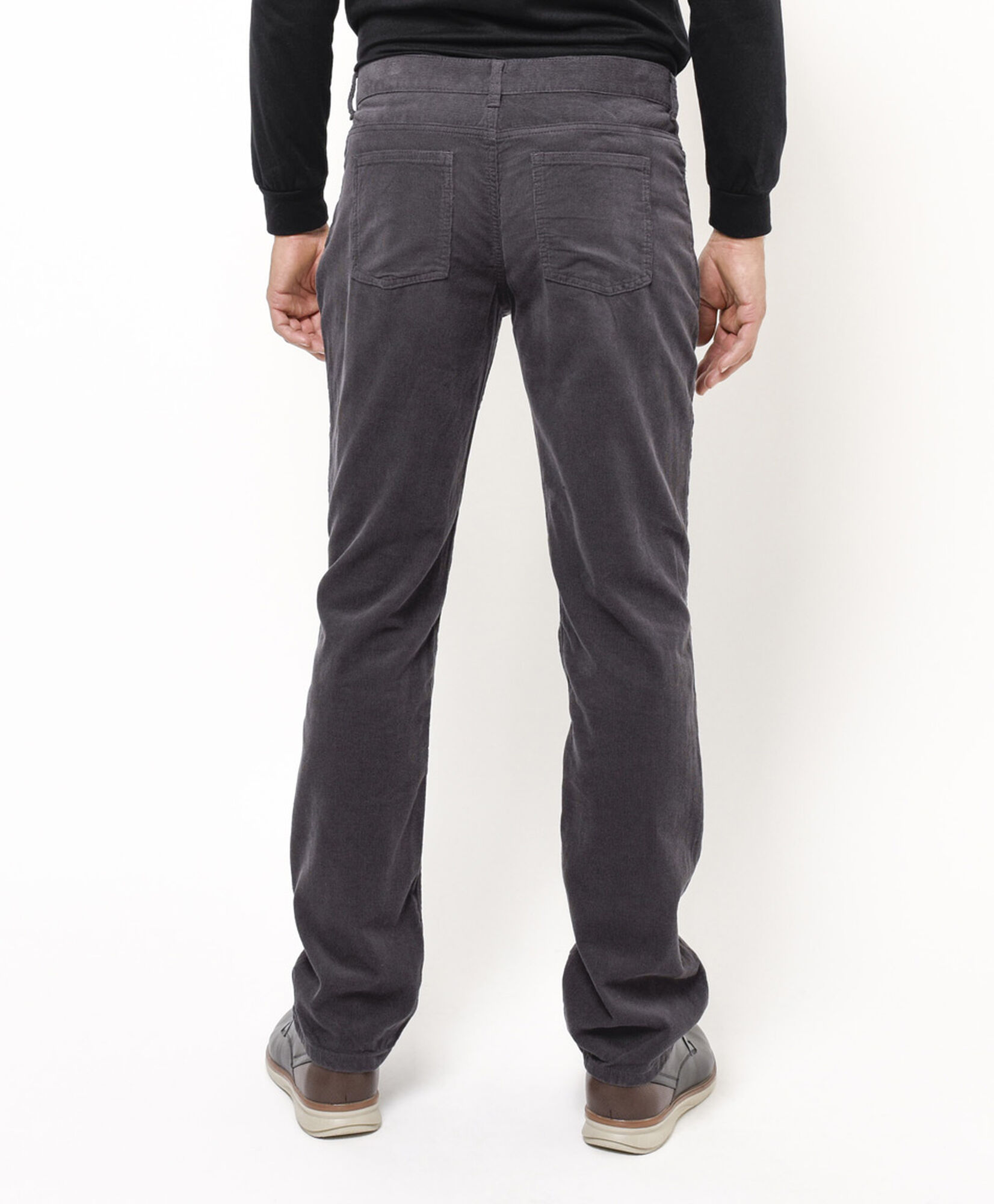 Pantalón hombre corderoy gris Pantalón hombre corderoy gris