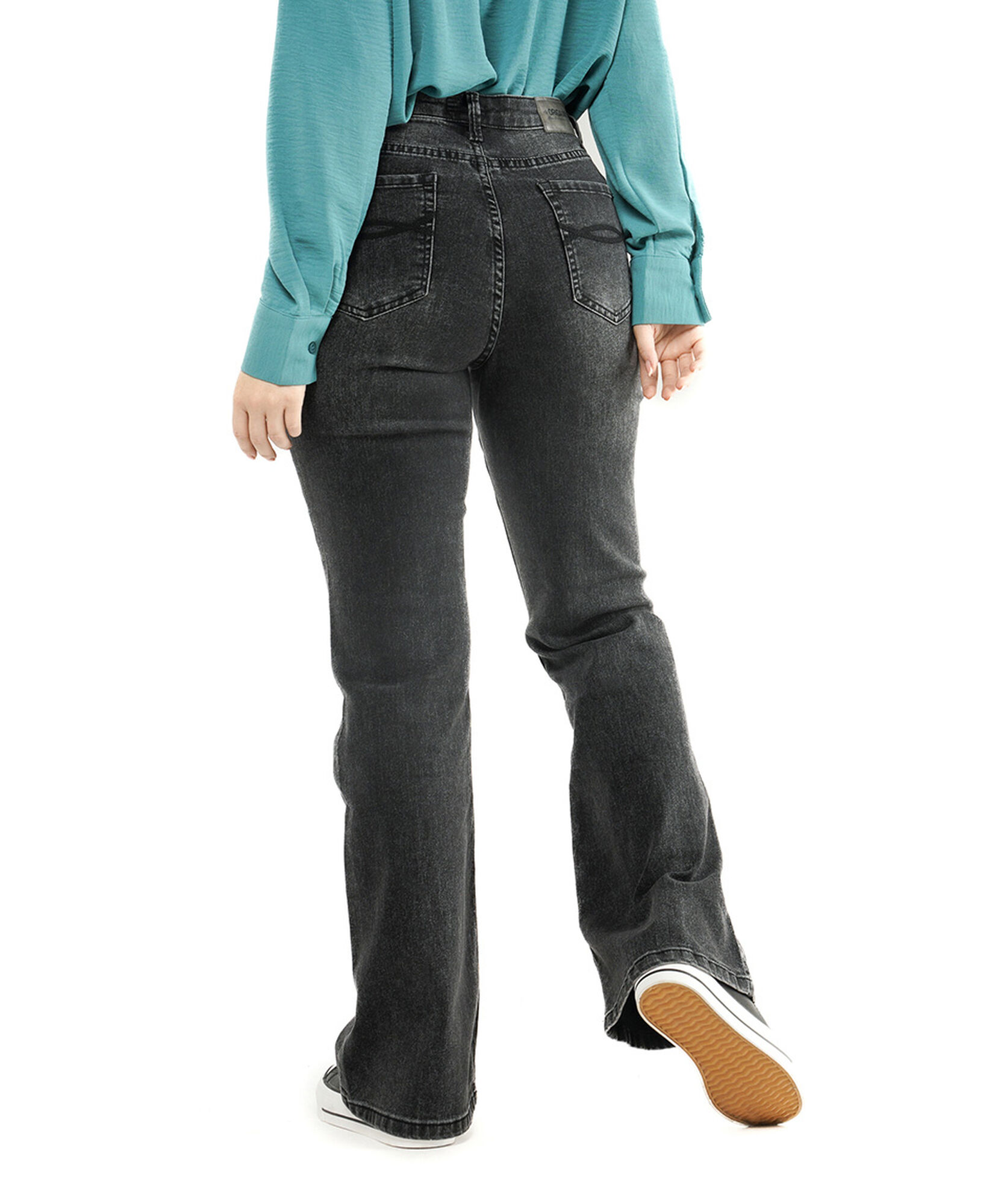 Jeans mujer dark flare Jeans mujer dark flare