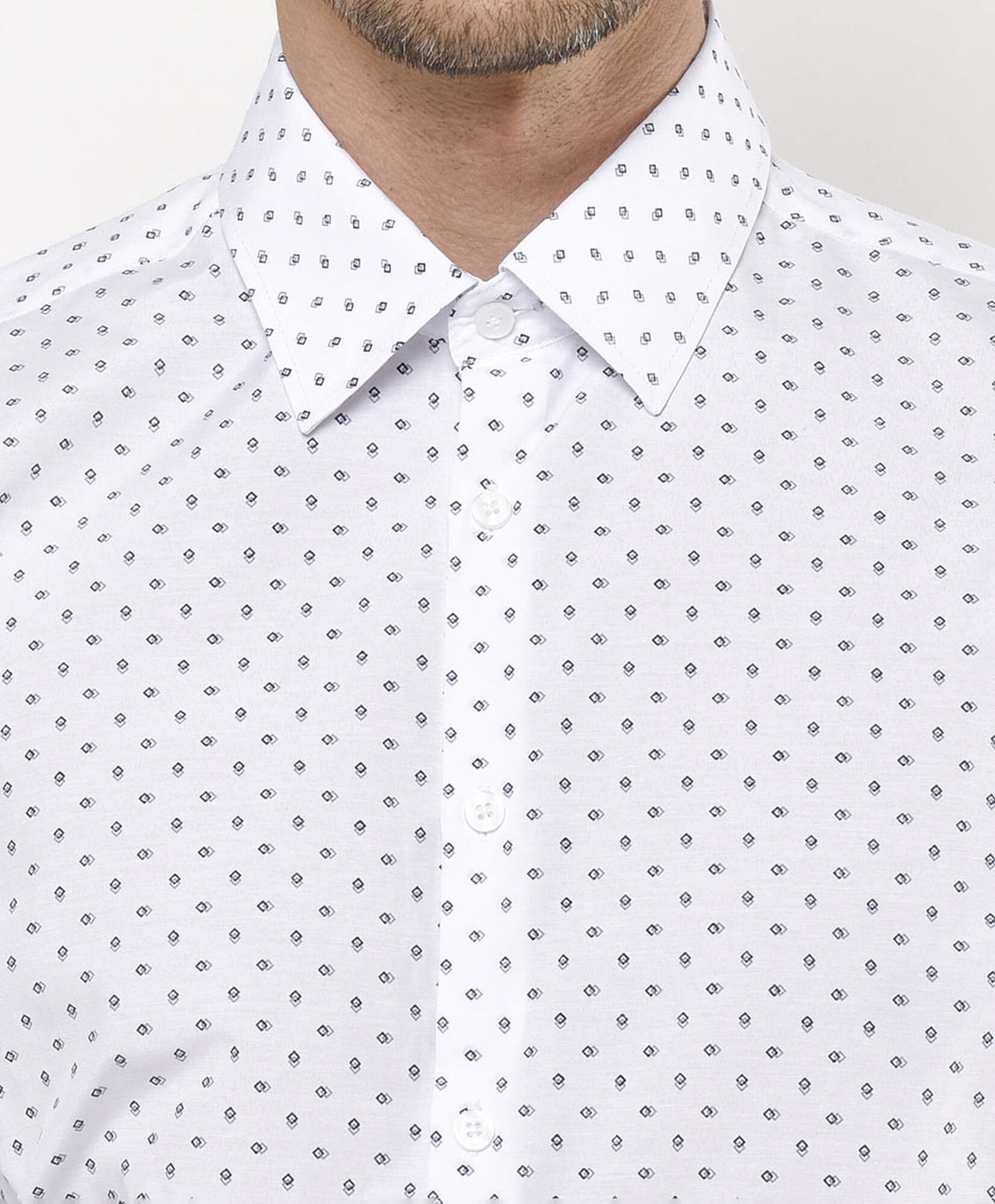 Camisa hombre mini cuadros Camisa hombre mini cuadros