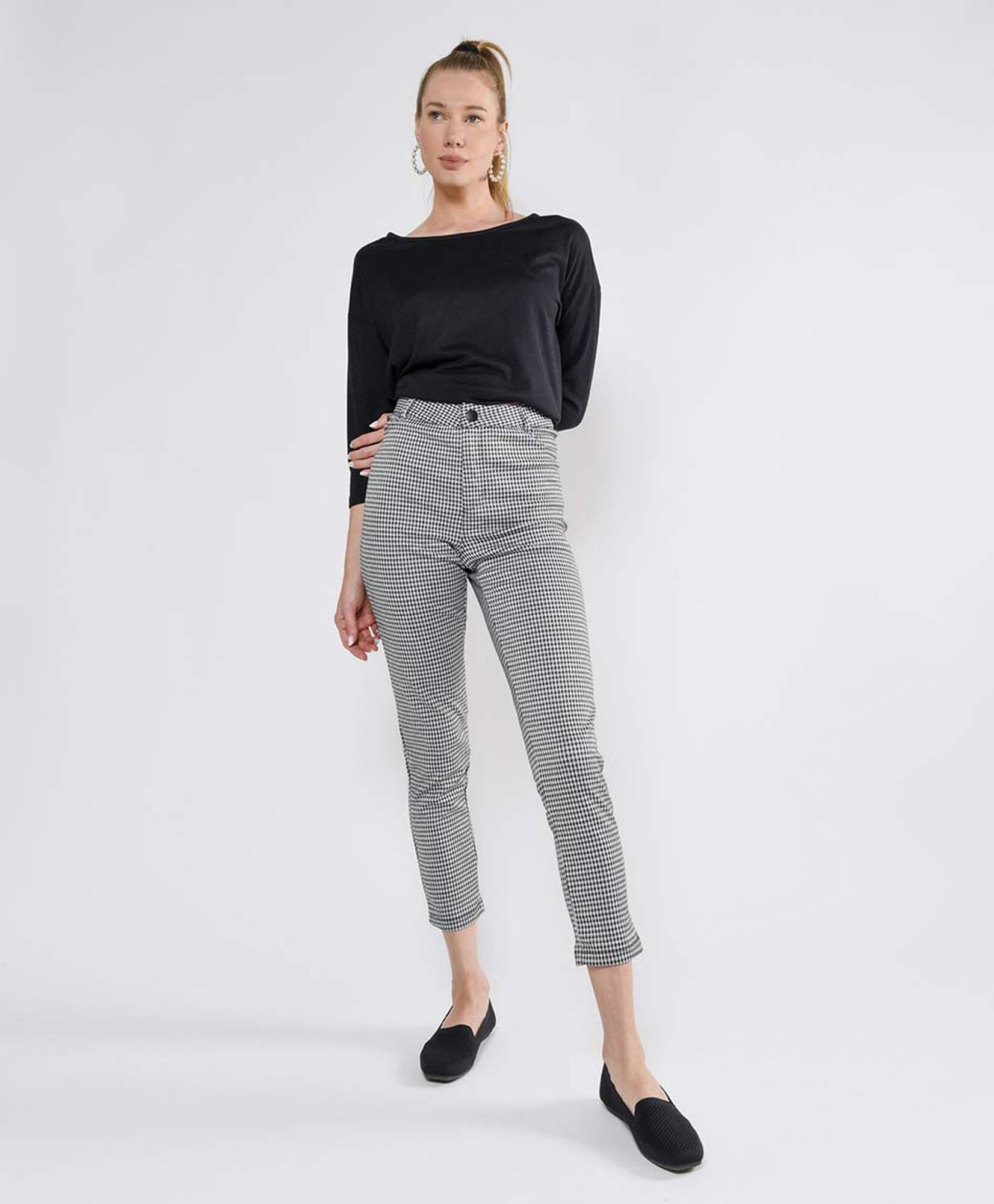 Pantalón mujer cuadros Pantalón mujer cuadros
