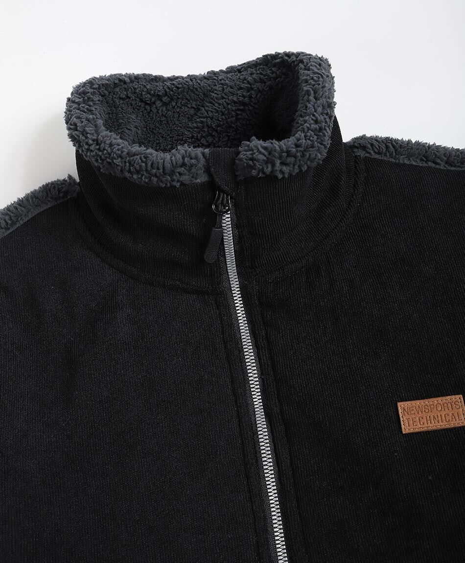 Chaqueta hombre mix sherpa