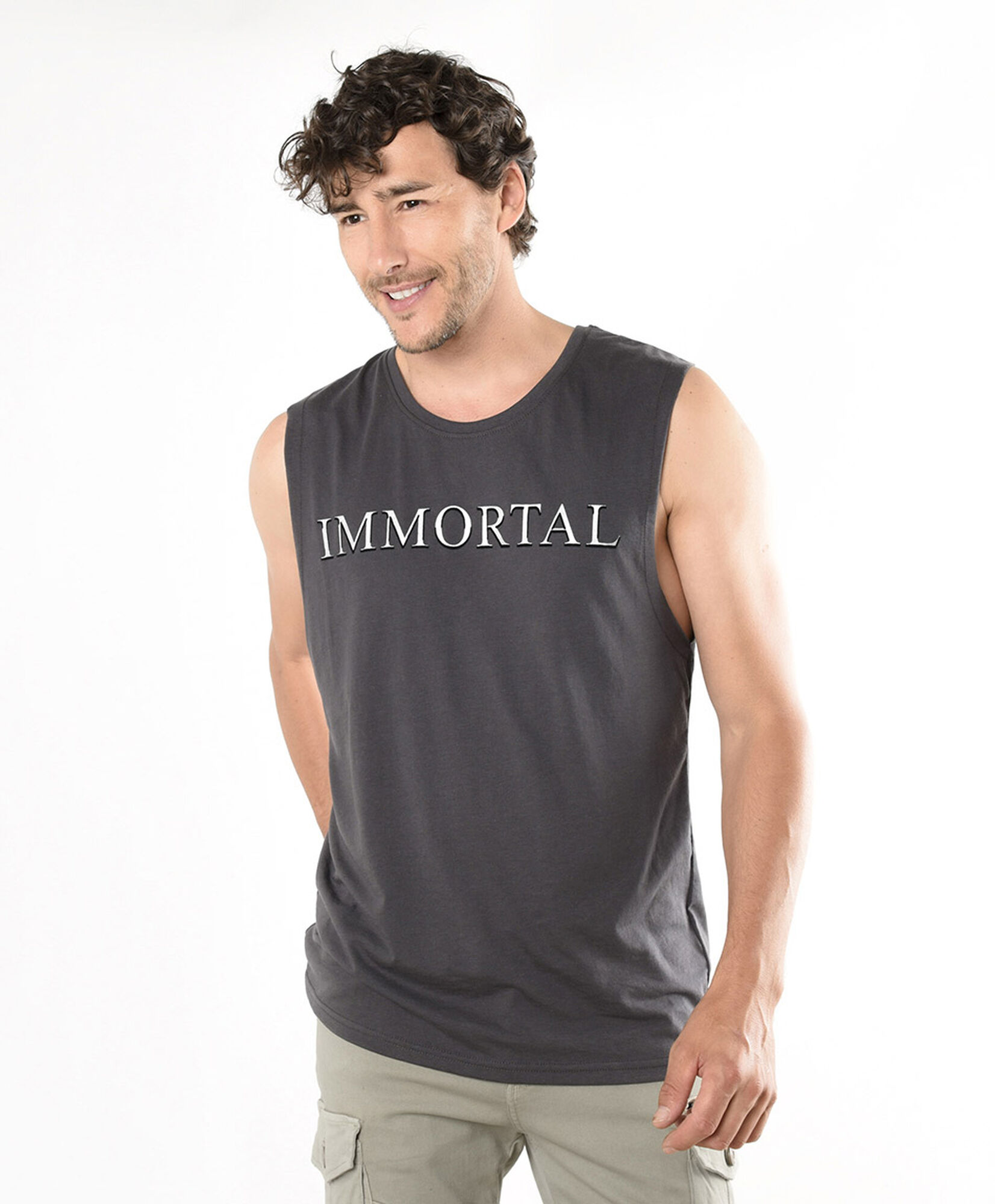 Polera hombre immortal sin mangas Polera hombre immortal sin mangas