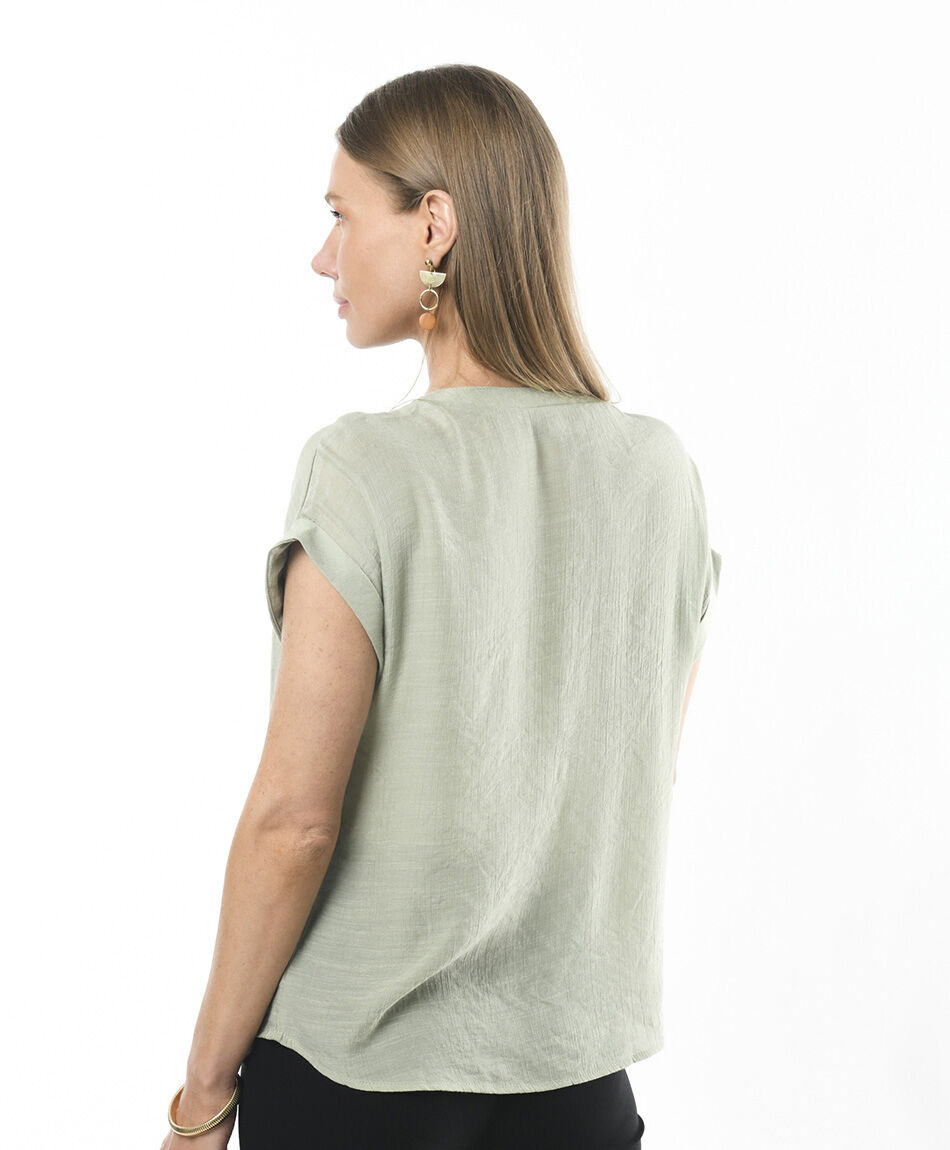 Blusa mujer botones