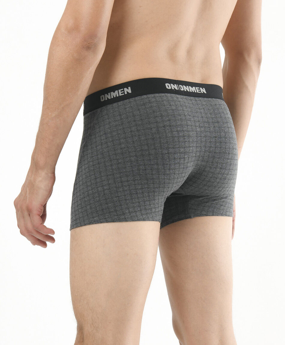 Pack 2 boxer hombre cuadros y cubos