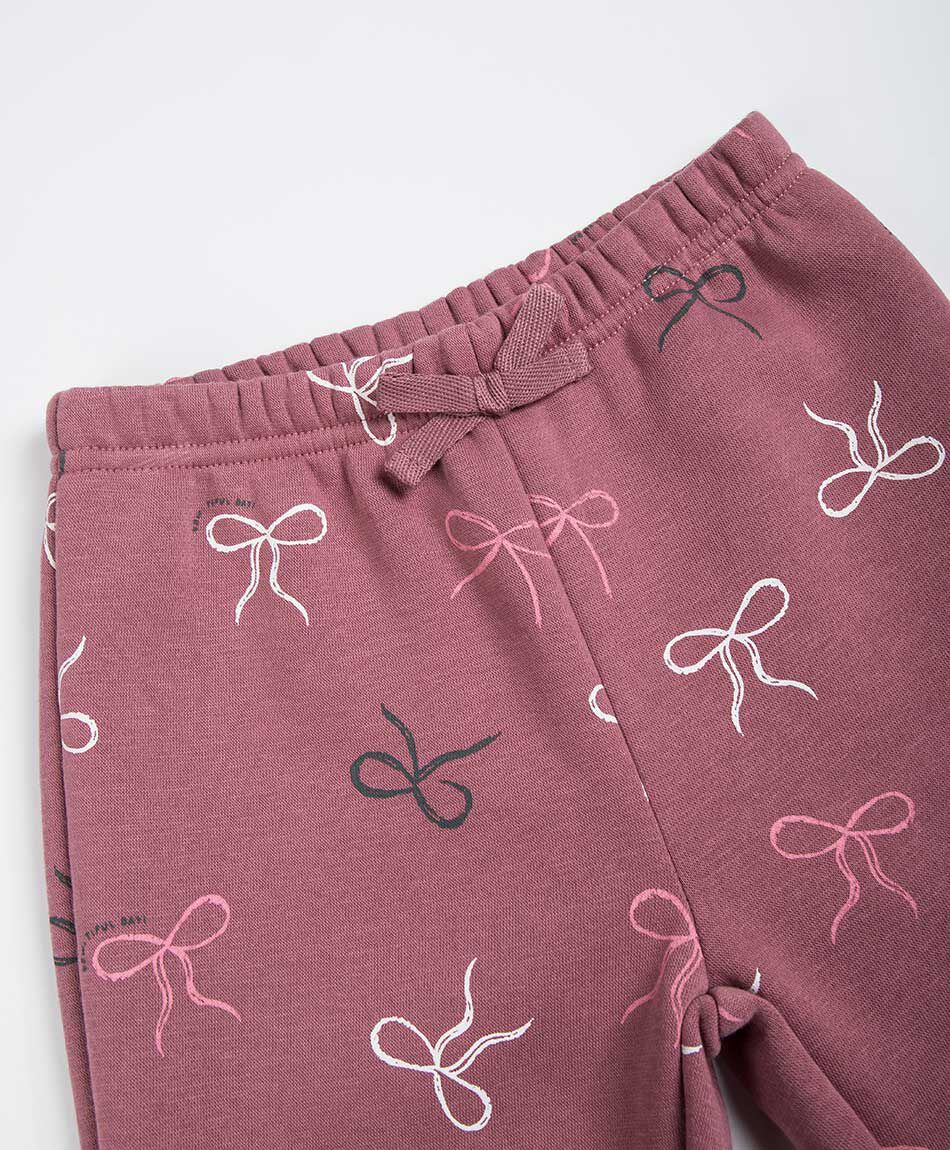 Pantal&oacute;n de buzo beb&eacute; cintas