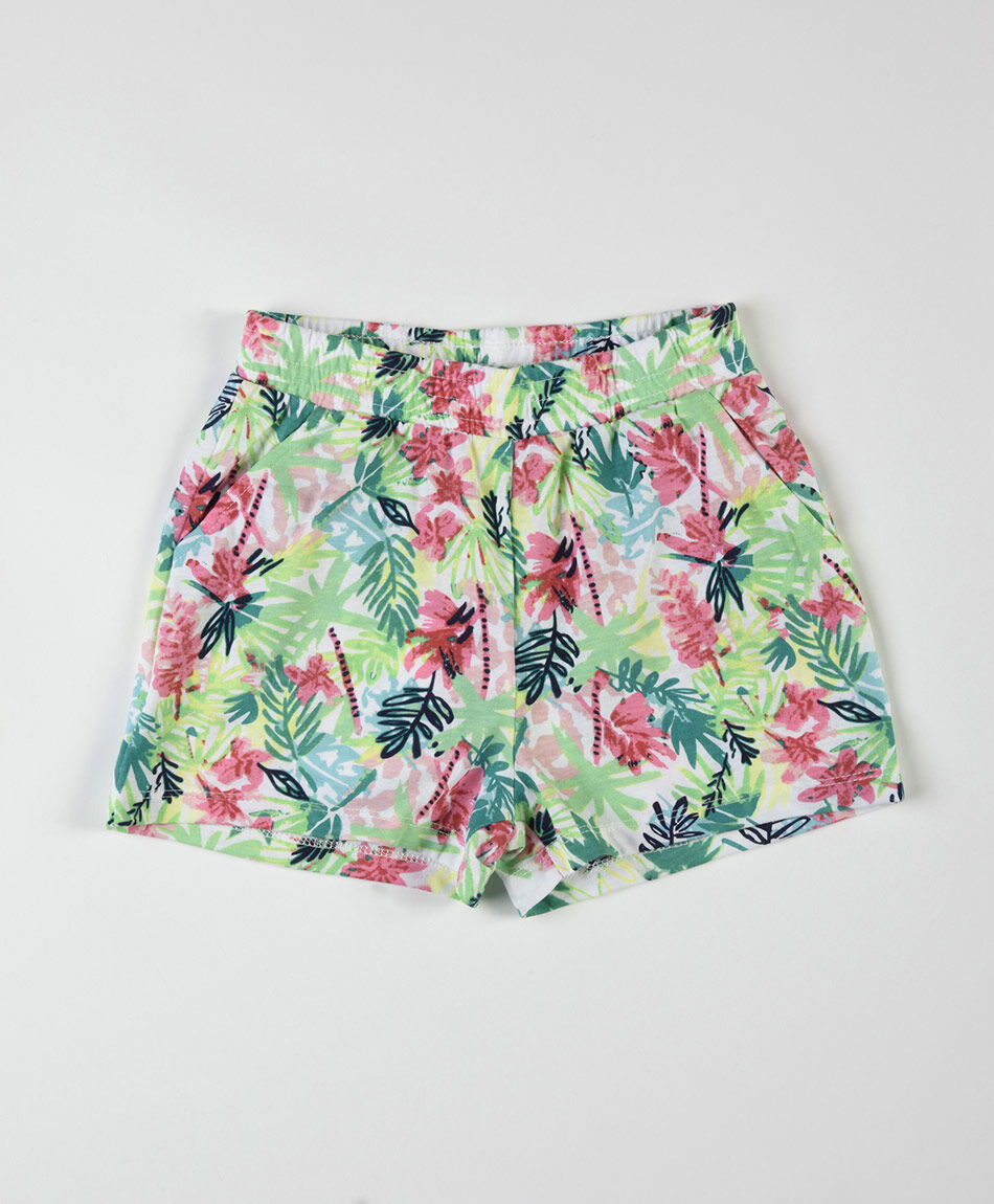 Short niña tropical