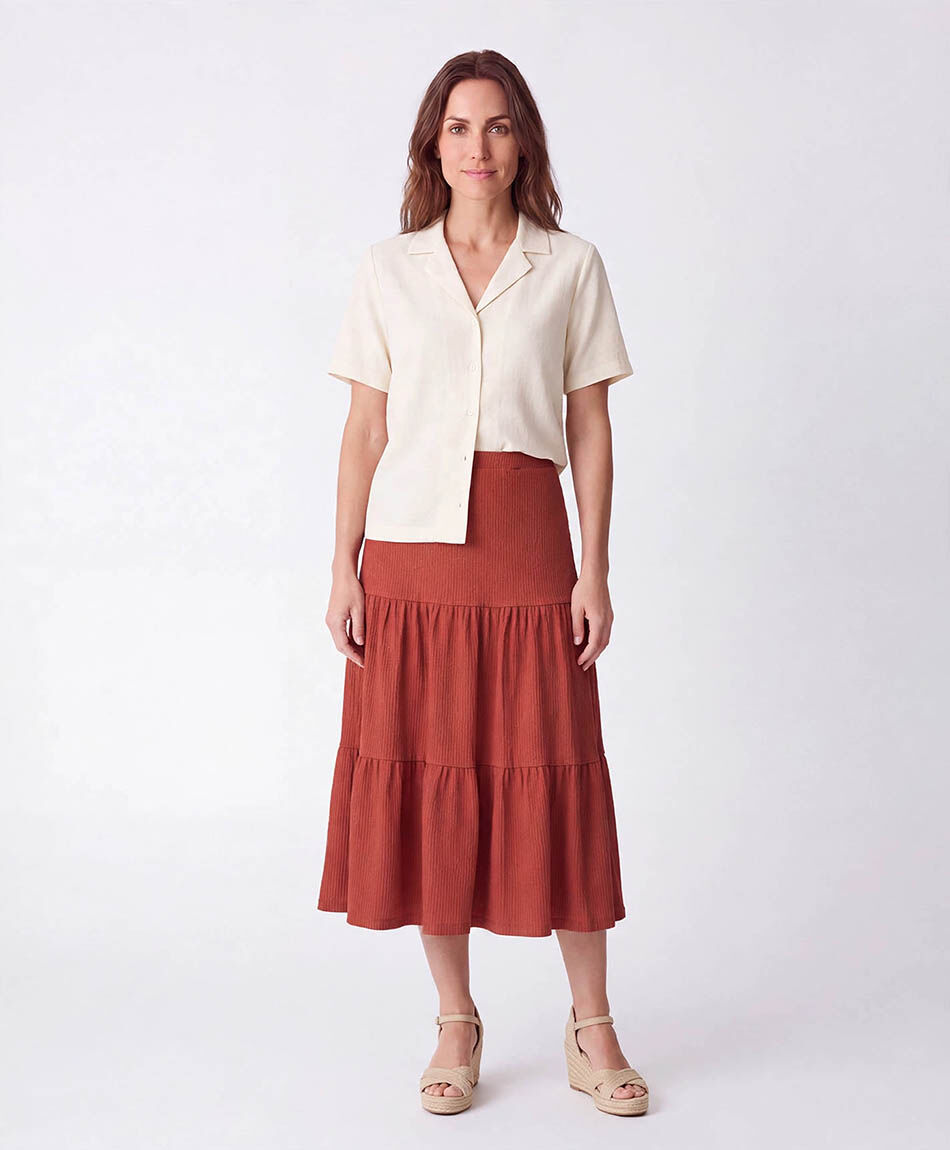 Falda mujer maxi pisos