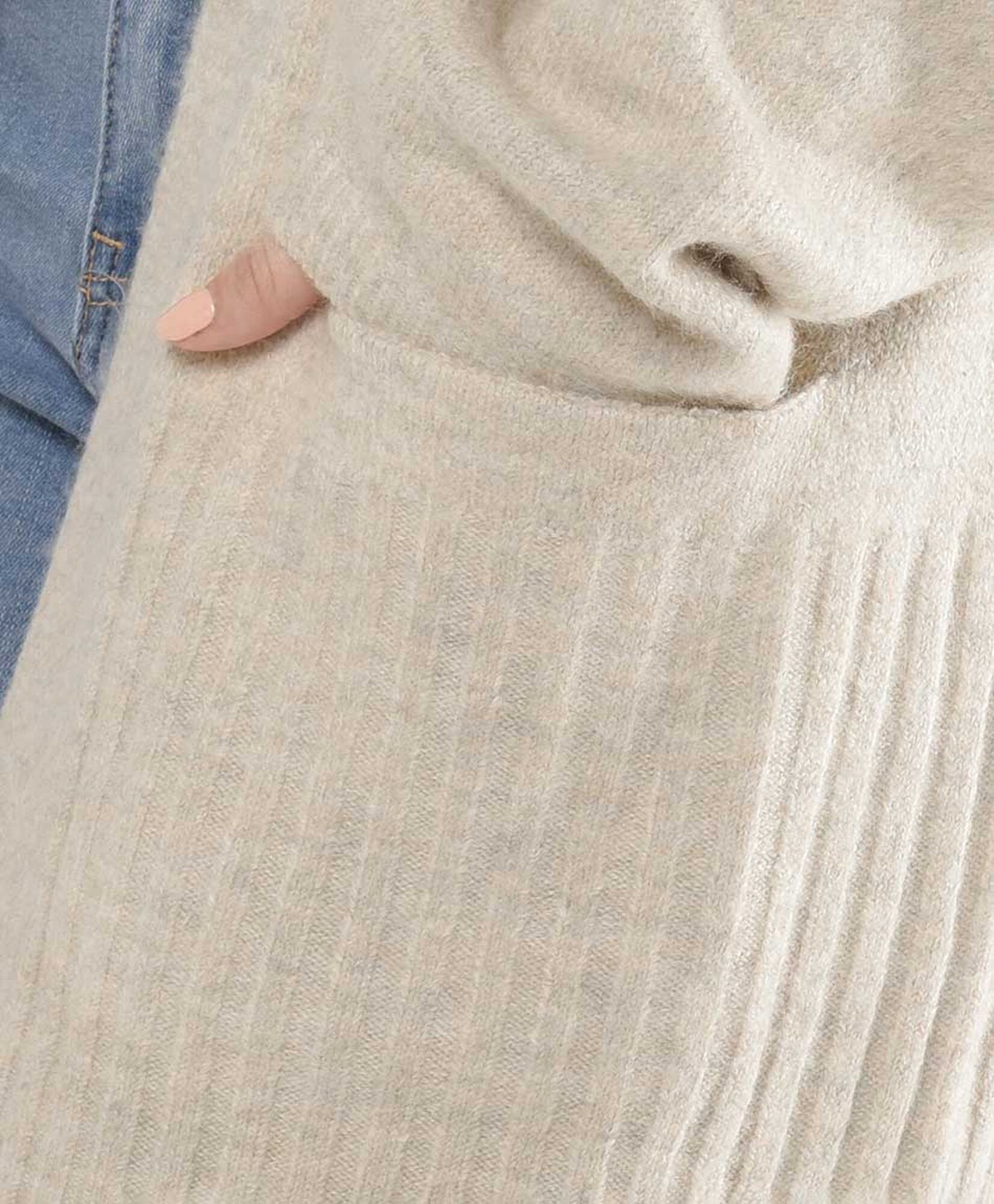 Cardigan mujer largo bolsillos Cardigan mujer largo bolsillos