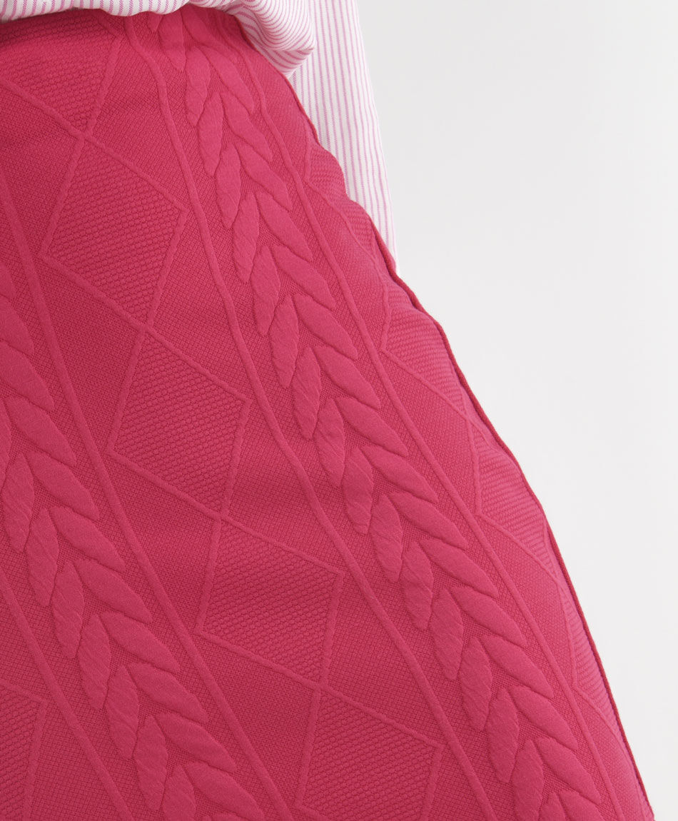 Mini falda mujer texturas