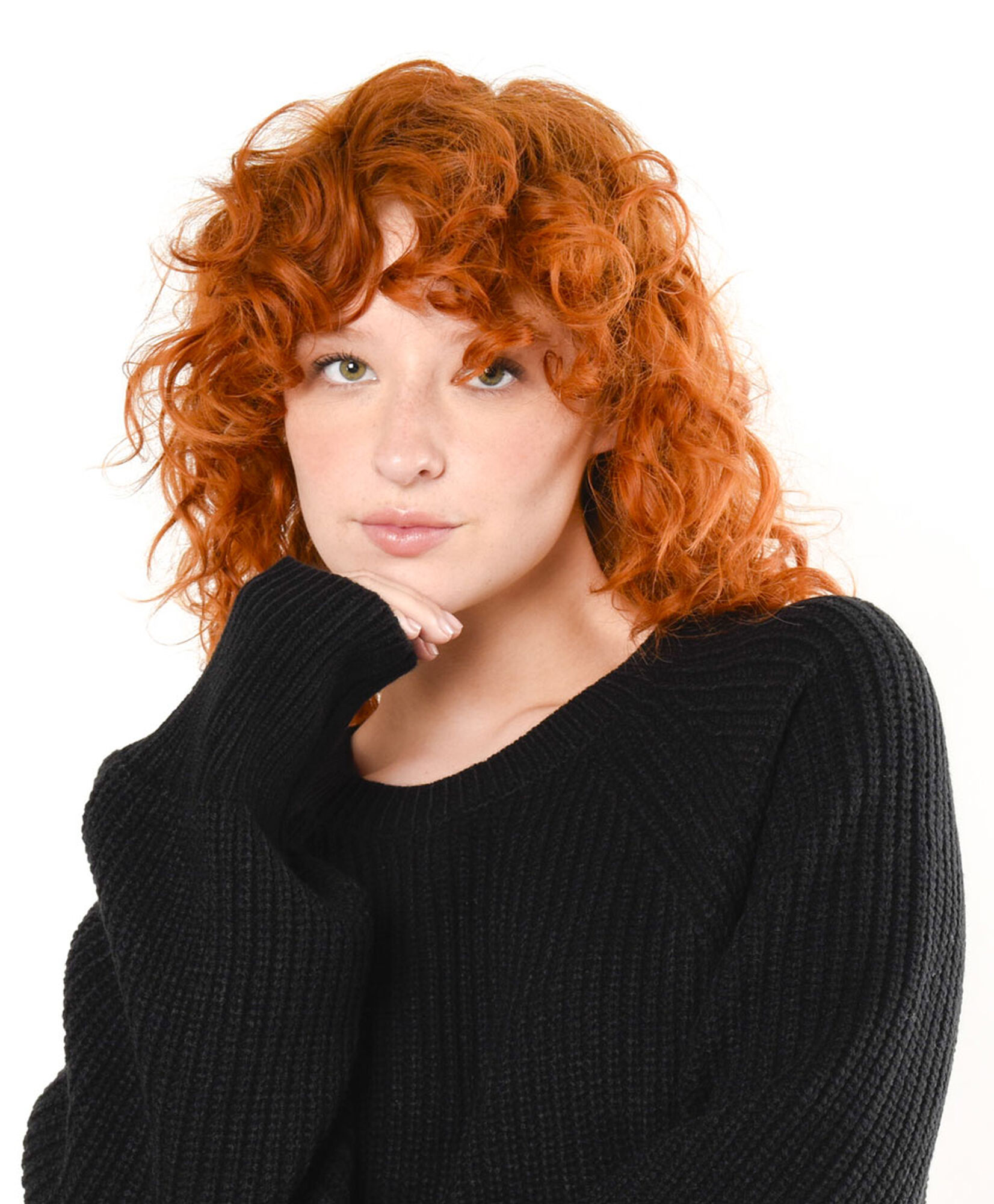 Sweater mujer punto inglés negro Sweater mujer punto inglés negro