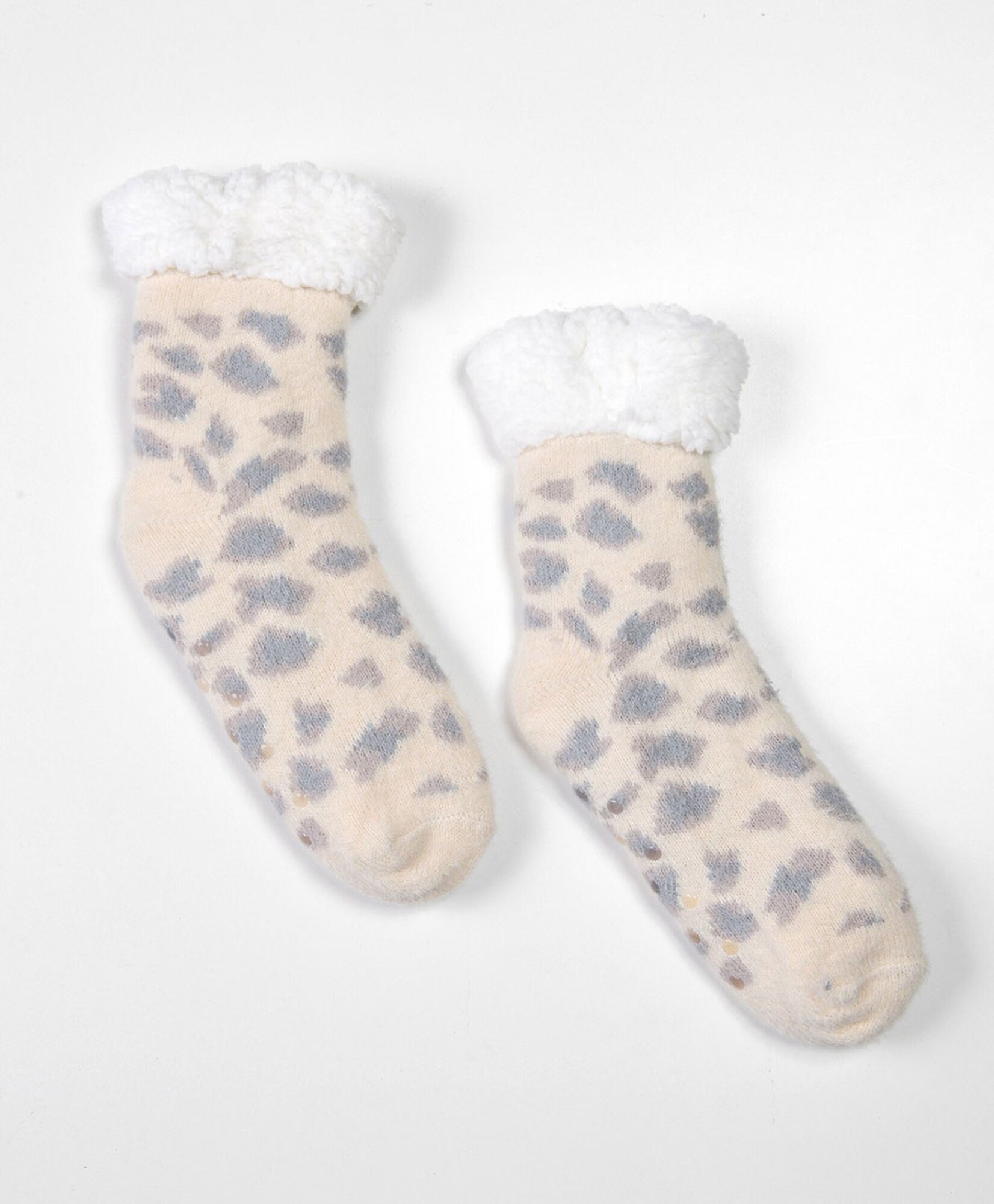 Calcetín de dormir mujer animal print Calcetín de dormir mujer animal print