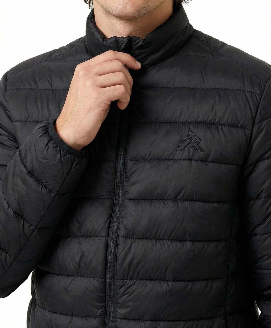 Parka hombre sin gorro acolchada