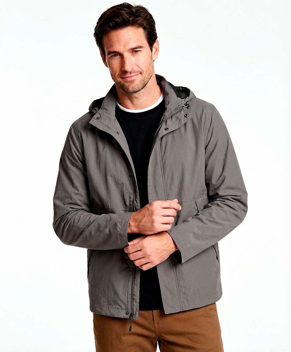Cortaviento hombre con gorro