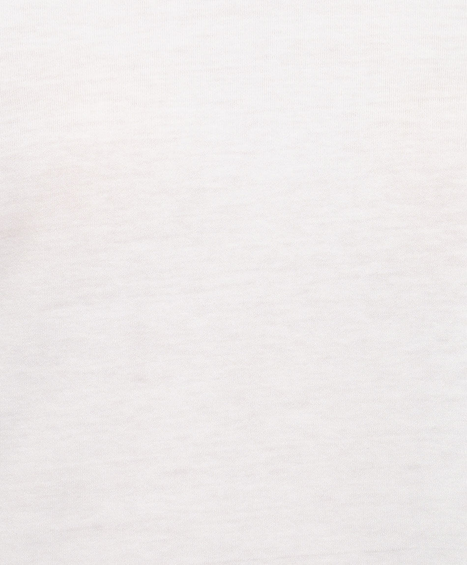 Polera mujer cuadrada blanca