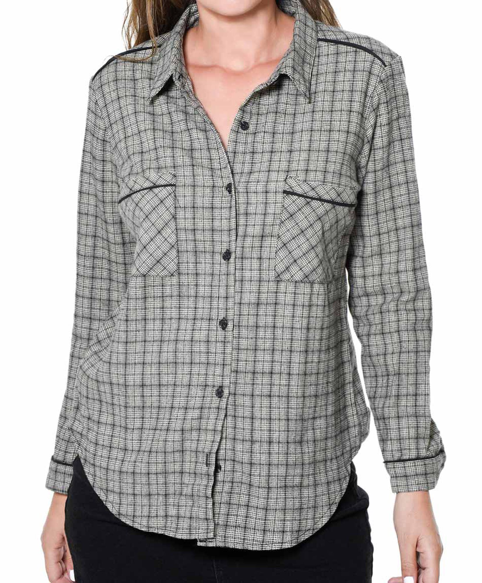 Blusa escoces envivado Blusa escoces envivado