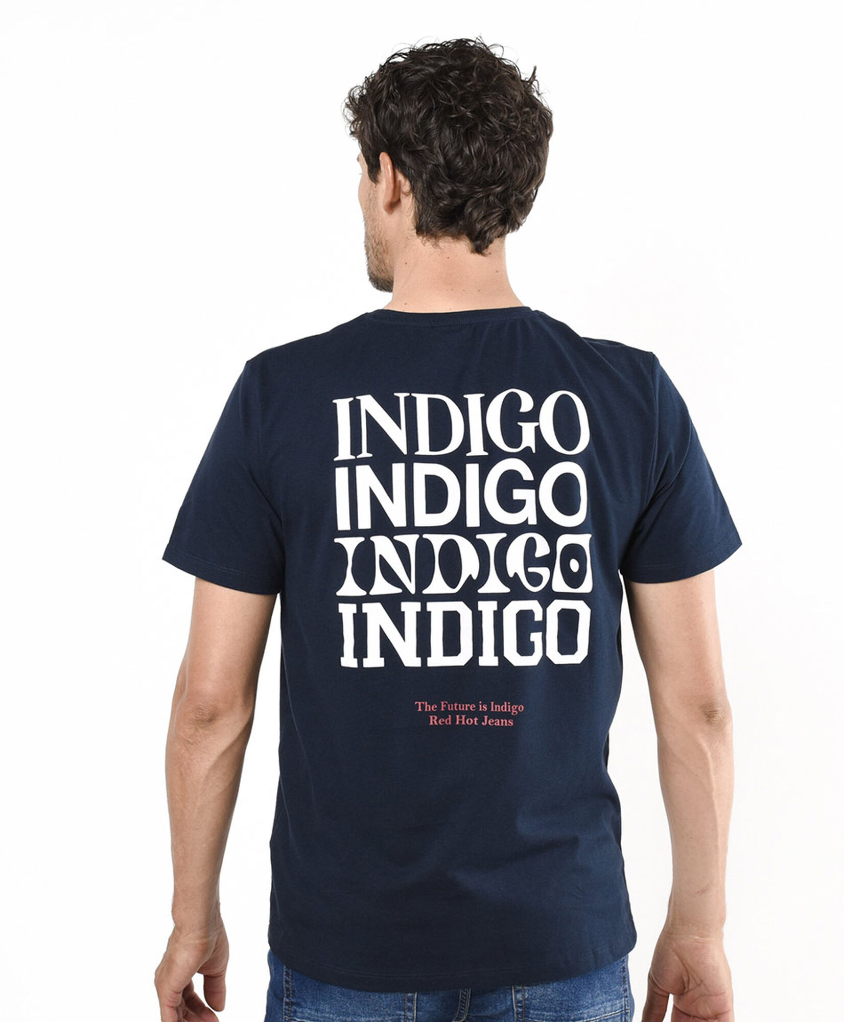 Polera hombre doble estampado frase Polera hombre doble estampado frase