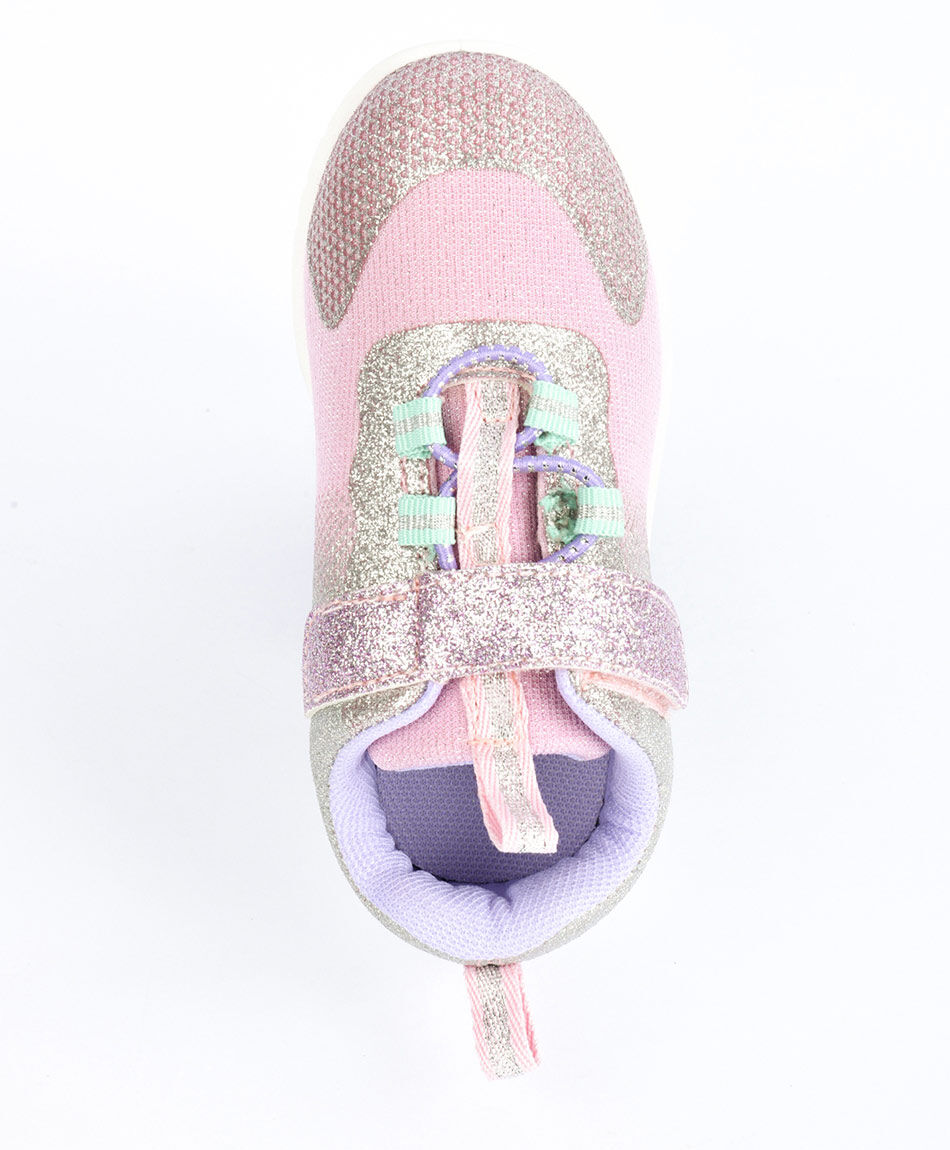 Zapatilla ni&ntilde;a (24 a 29) brillos degrad&eacute;