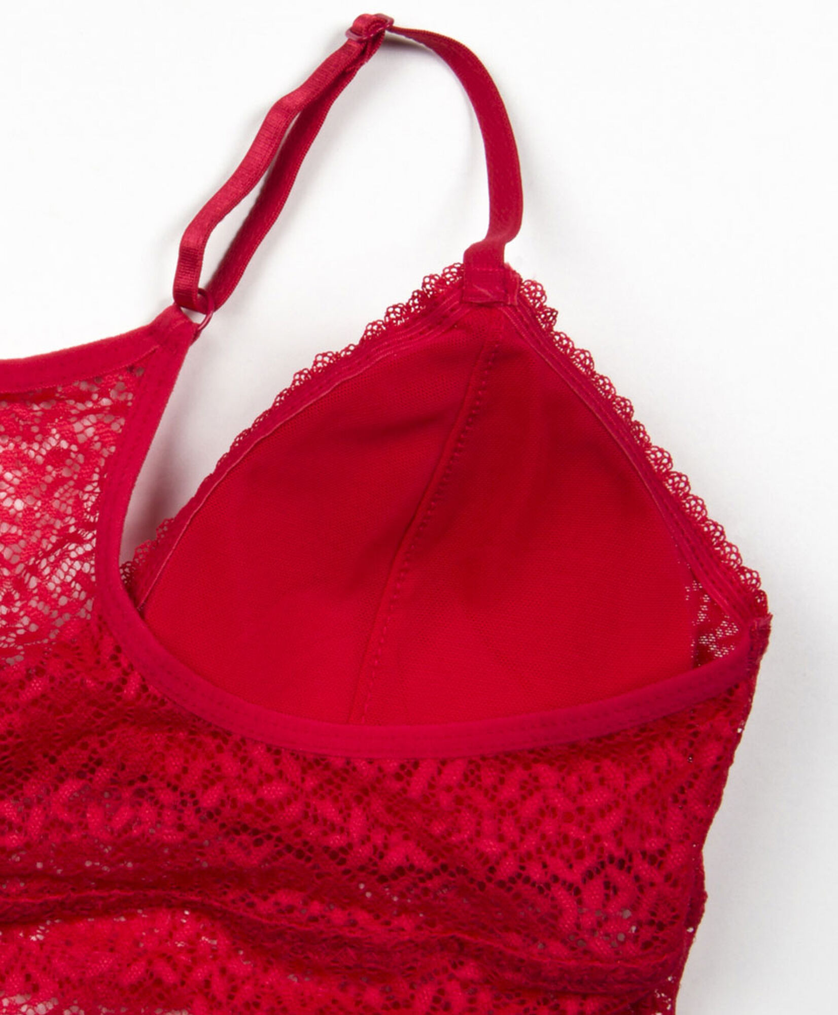 Bralette mujer encajes colores espalda triángulo Bralette mujer encajes colores espalda triángulo