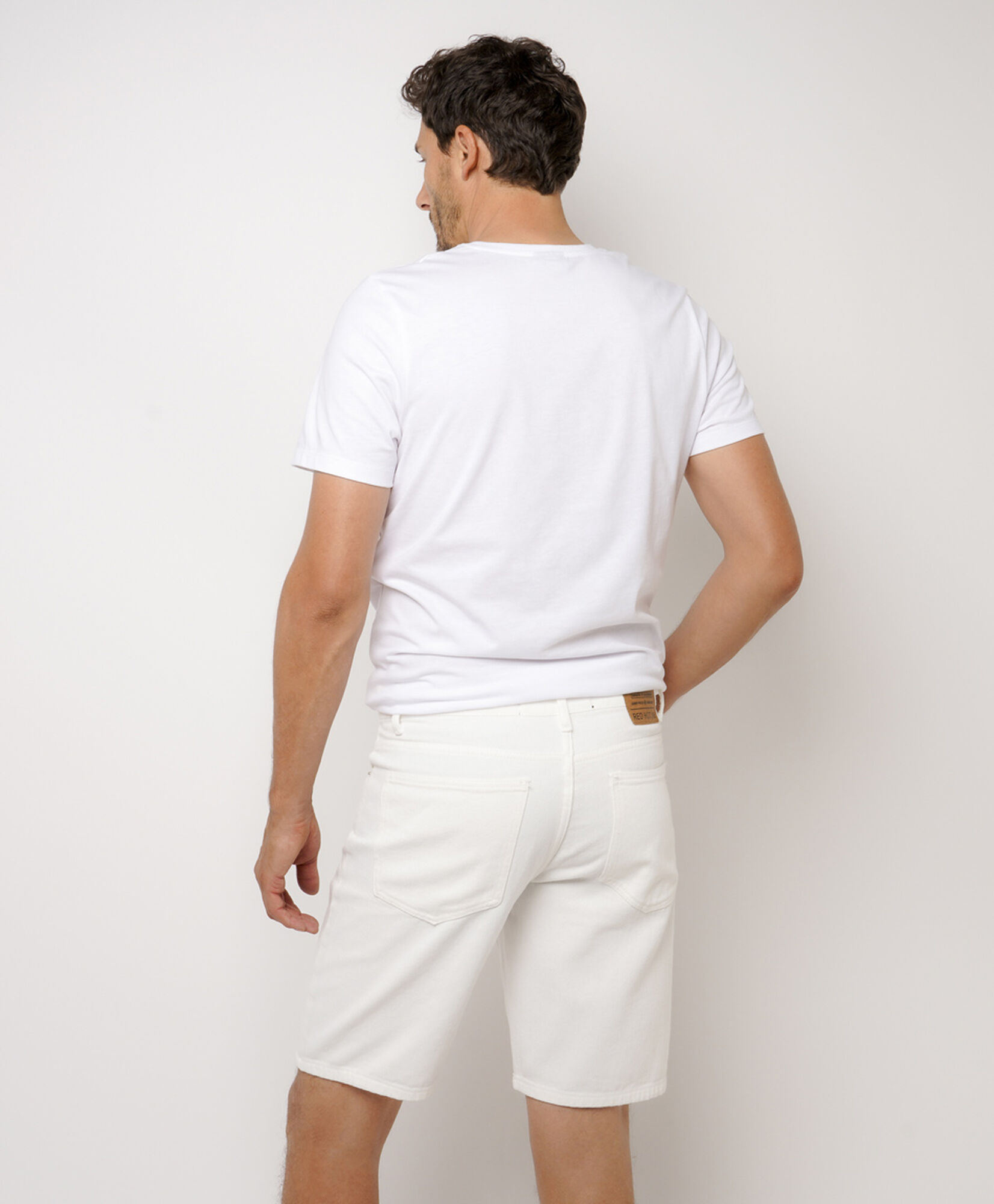 Bermuda hombre blanca Bermuda hombre blanca