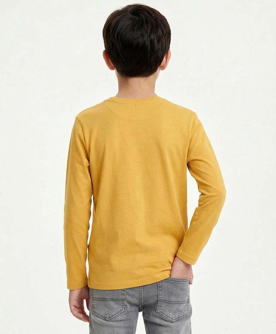 Polera ni&ntilde;o estampado live fast