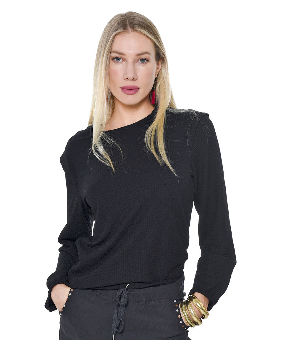 Polera detalle hombros