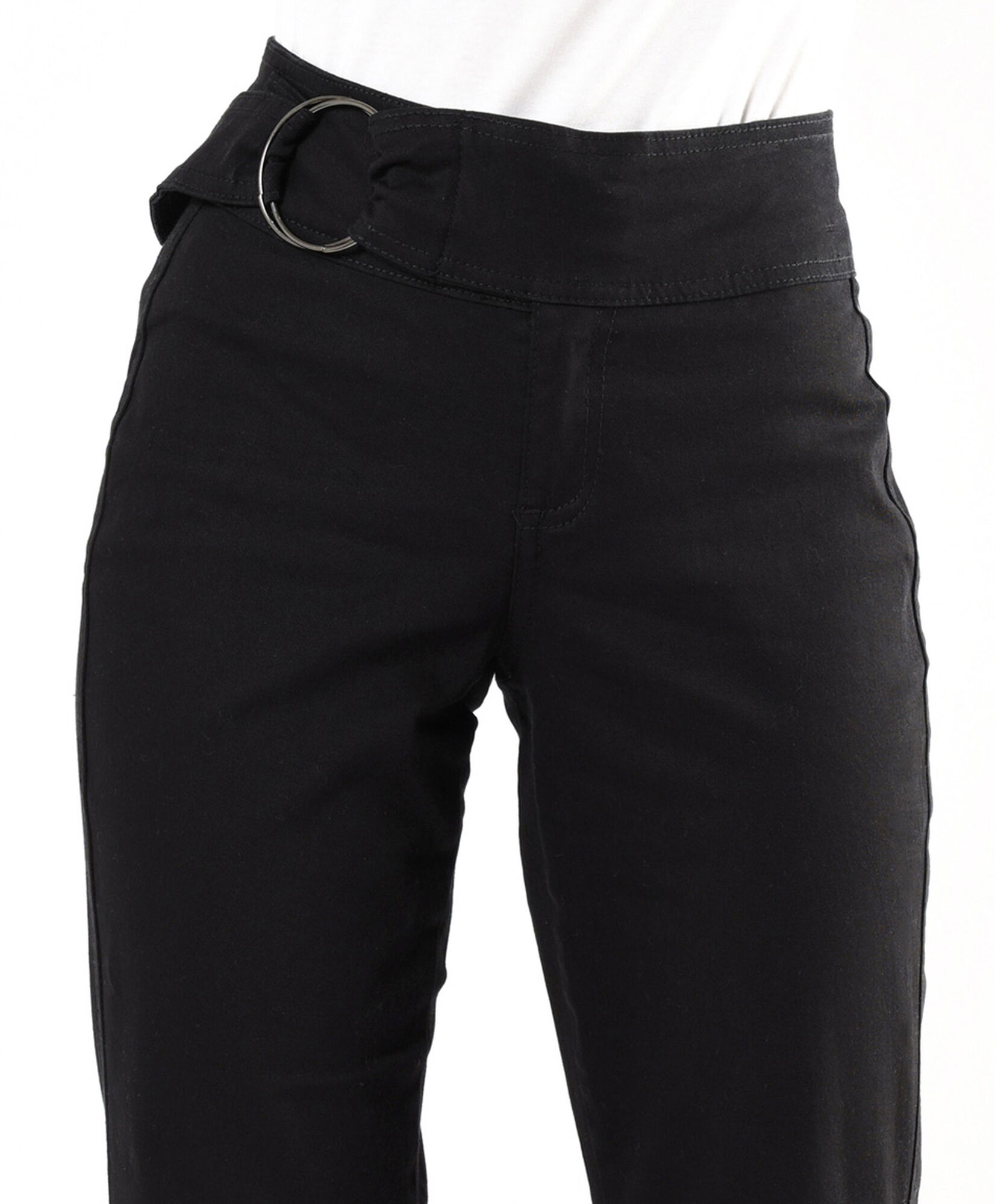 Jeans mujer cinturón negro flare Jeans mujer cinturón negro flare