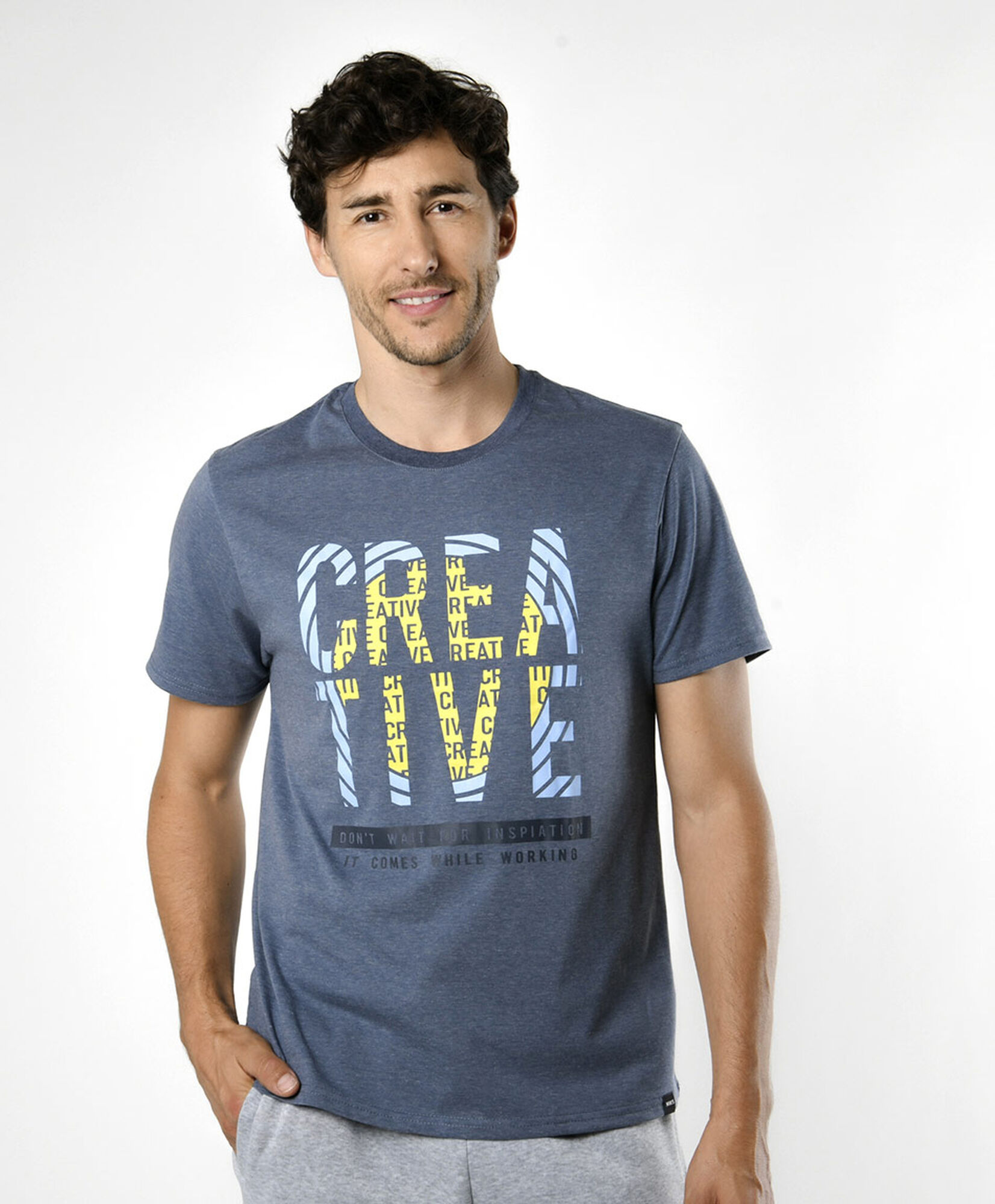 Polera deportiva hombre creative Polera deportiva hombre creative