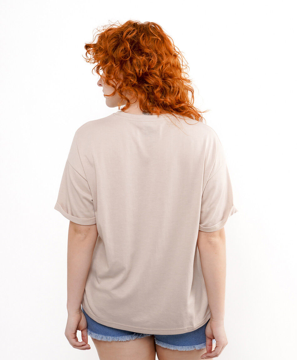 Polera mujer oversize