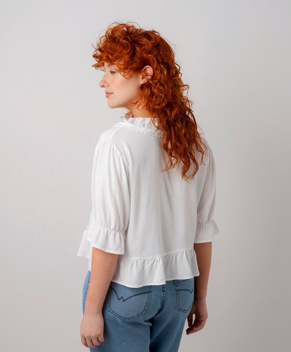 Blusa mujer rom&aacute;ntica