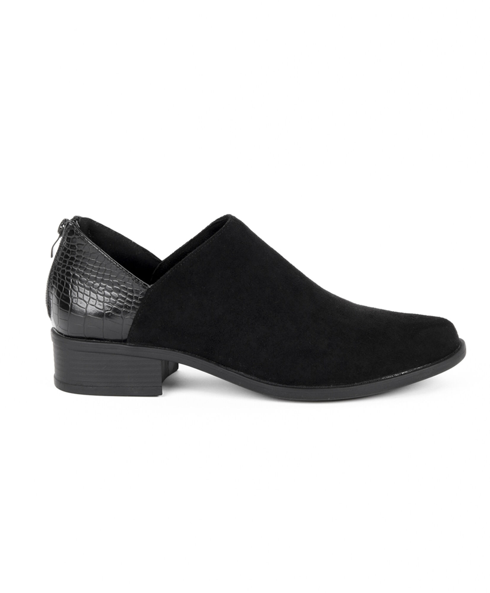 Zapato mujer taco medio negro Zapato mujer taco medio negro