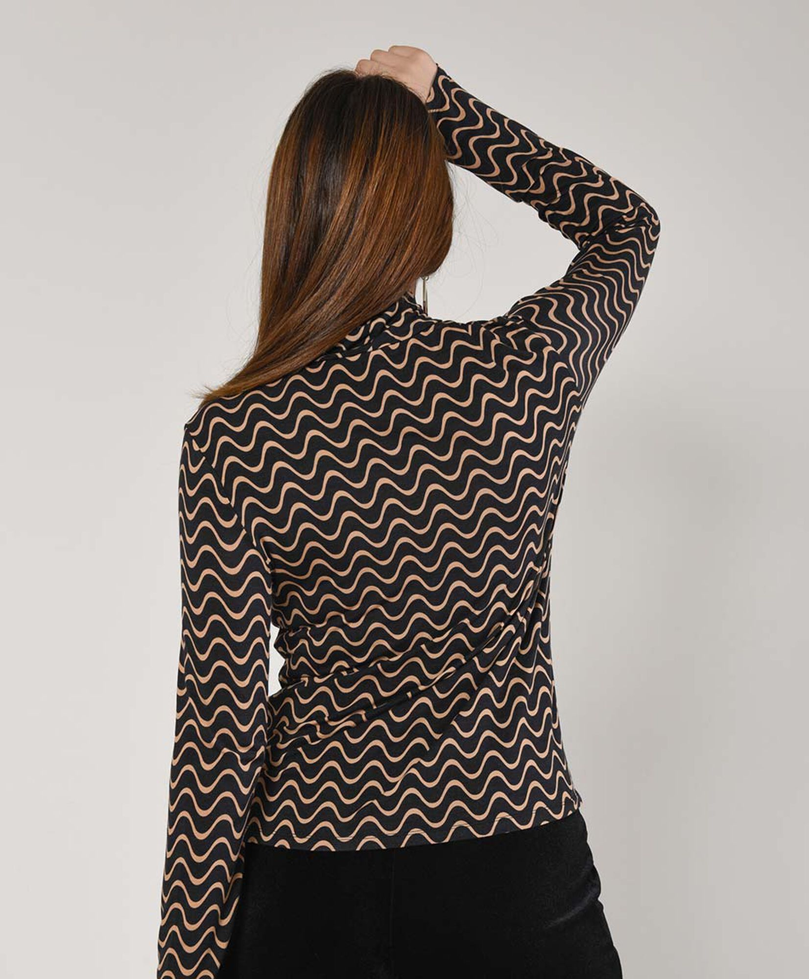 Polera mujer ondas Polera mujer ondas