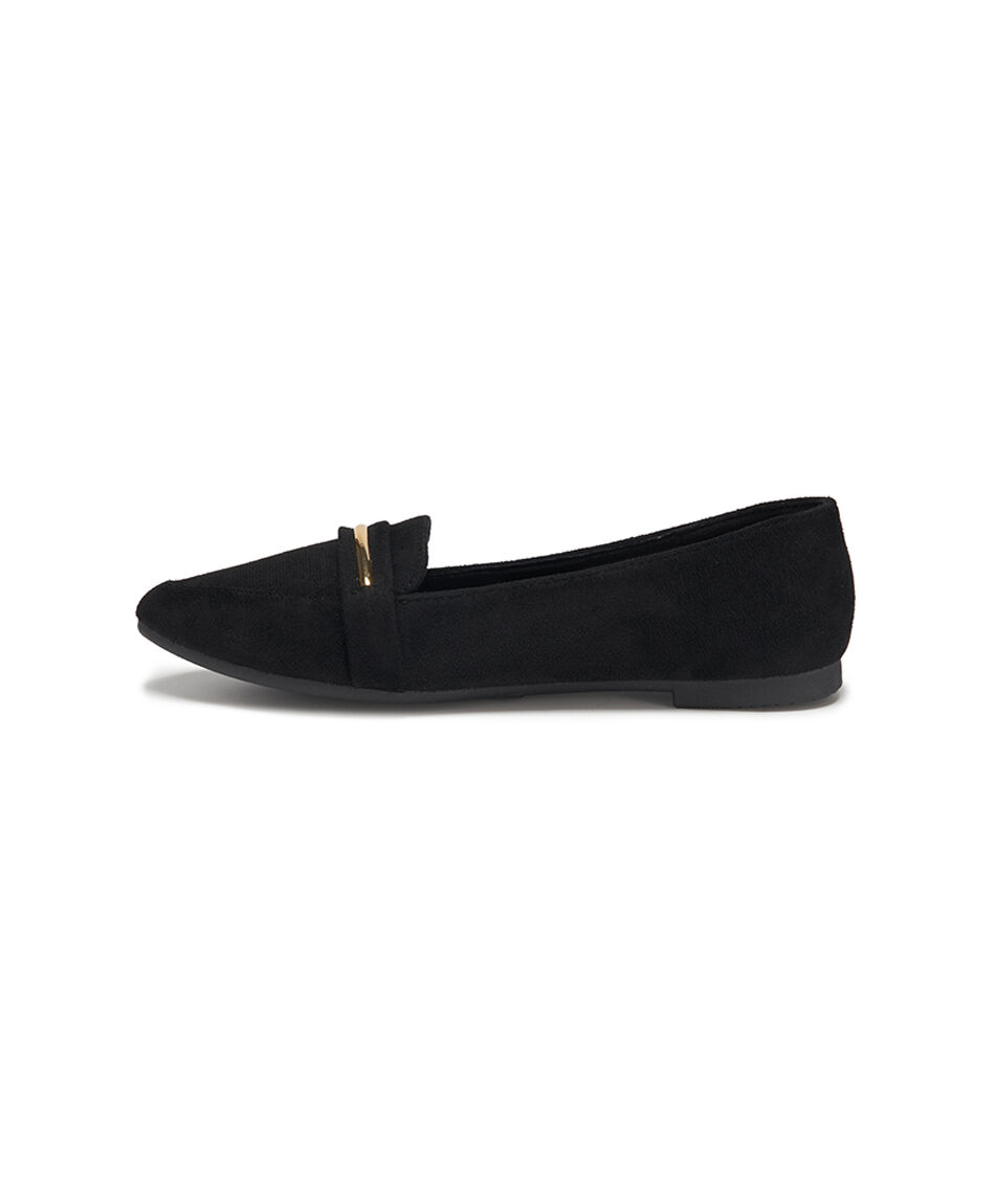 Ballerina mujer metal gold