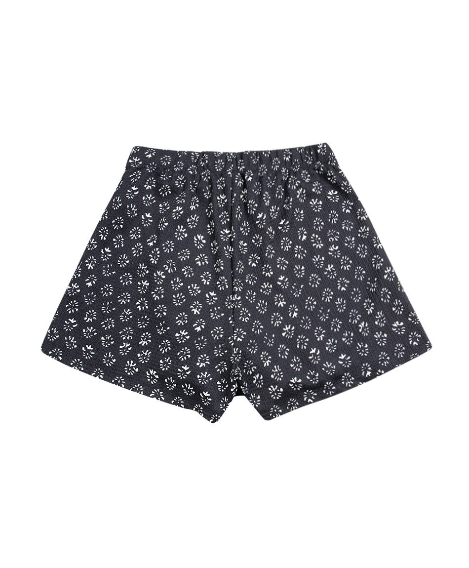 Short ni&ntilde;a falda flores