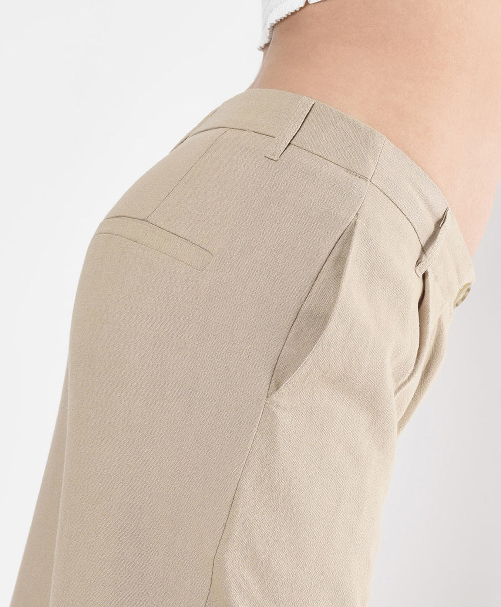 Pantalón mujer lino Pantalón mujer lino