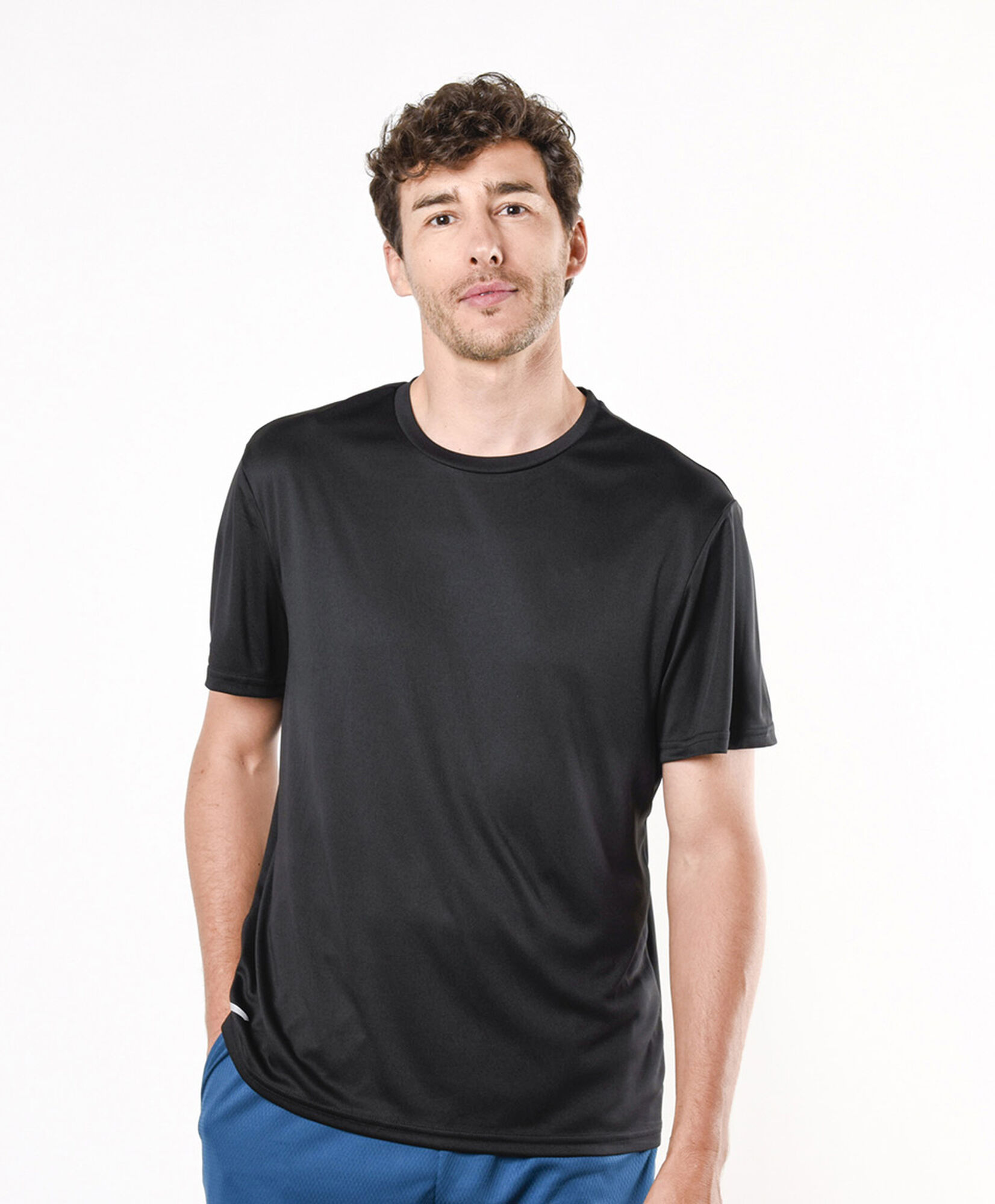 Polera deportiva hombre running lisa Polera deportiva hombre running lisa