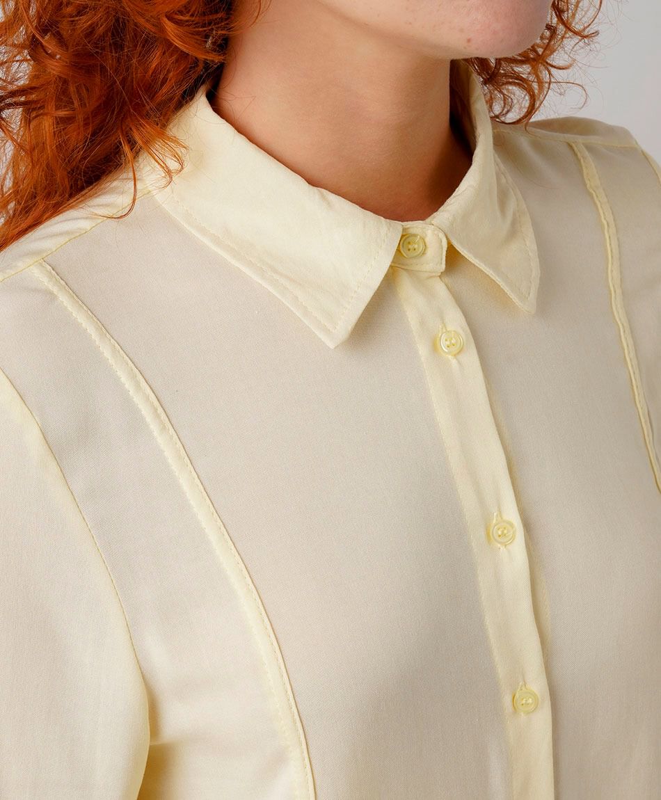 Blusa mujer amarilla
