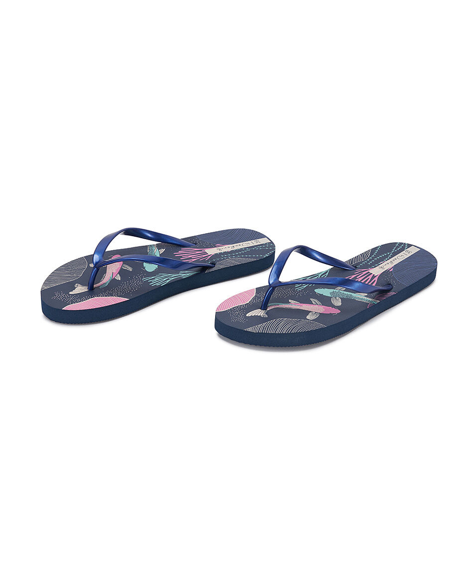 Hawaiana mujer print peces